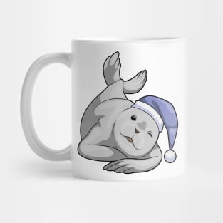 Seal Sleeping Nightcap Mug